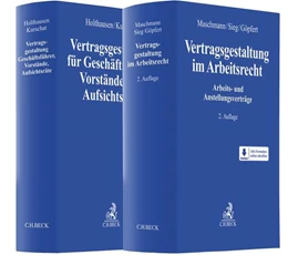 Abbildung von Holthausen / Kurschat, Vertragsgestaltung für Geschäftsführer, Vorstände und Aufsichtsräte + Maschmann / Sieg / Göpfert, Vertragsgestaltung im Arbeitsrecht - Set | 1. Auflage | 2017 | beck-shop.de