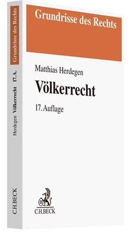 Abbildung von Herdegen | Völkerrecht | 17. Auflage | 2018 | beck-shop.de
