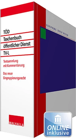 Abbildung von Effertz / Richter | Taschenbuch für den öffentlichen Dienst (TöD-TV-L) • Loseblatt | 1. Auflage | 2018 | beck-shop.de