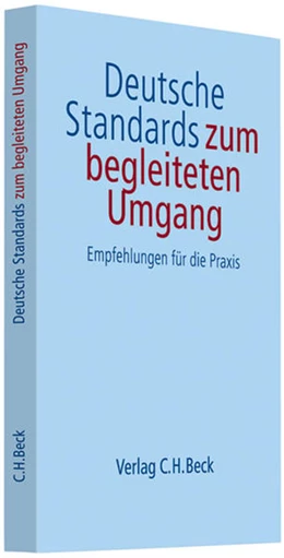 Abbildung von Deutsche Standards zum begleiteten Umgang | 1. Auflage | 2008 | beck-shop.de