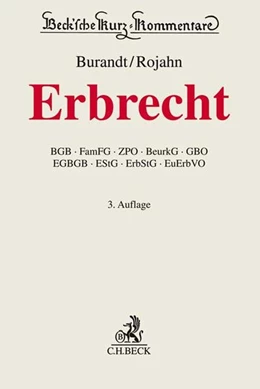 Abbildung von Burandt / Rojahn | Erbrecht | 3. Auflage | 2019 | Band 65 | beck-shop.de