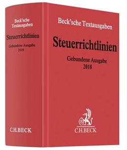 Abbildung von Steuerrichtlinien Gebundene Ausgabe 2018 | 1. Auflage | 2018 | beck-shop.de