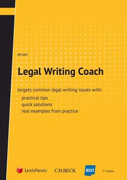 Abbildung von Jensen | Legal Writing Coach | 2. Auflage | 2018 | beck-shop.de
