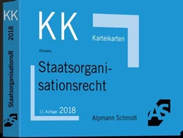 Abbildung von Altevers | Karteikarten Staatsorganisationsrecht | 11. Auflage | 2017 | beck-shop.de