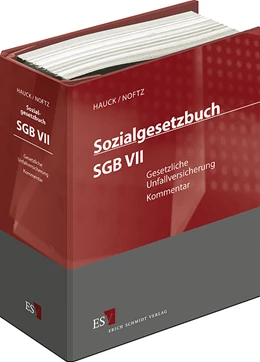 Abbildung von Hauck / Noftz | Sozialgesetzbuch (SGB) VII: Gesetzliche Unfallversicherung • ohne Aktualisierungsservice | 1. Auflage | 2018 | beck-shop.de