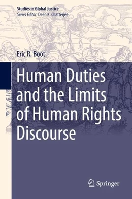 Abbildung von Boot | Human Duties and the Limits of Human Rights Discourse | 1. Auflage | 2017 | beck-shop.de