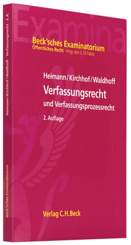Abbildung von Heimann / Kirchhof | Verfassungsrecht und Verfassungsprozessrecht | 2. Auflage | 2010 | beck-shop.de