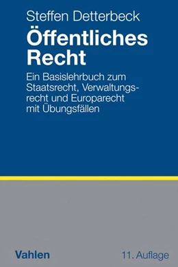 Abbildung von Detterbeck | Öffentliches Recht | 11. Auflage | 2018 | beck-shop.de