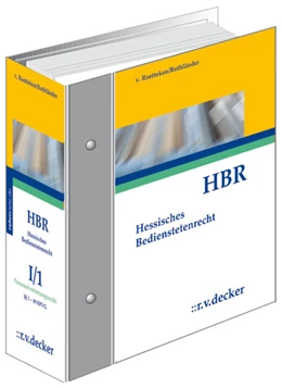 Abbildung von von Roetteken / Rothländer (Hrsg.) | Hessisches Bedienstetenrecht - HBR - ohne Aktualisierungsservice | 1. Auflage | 2018 | beck-shop.de