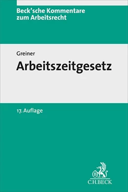 Abbildung von Neumann / Biebl | Arbeitszeitgesetz: ArbZG | 17. Auflage | 2020 | Band 7 | beck-shop.de
