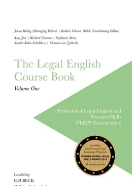 Abbildung von Bollag / Weston Walsh at al. | The Legal English Course Book: Volume One | 1. Auflage | 2018 | beck-shop.de