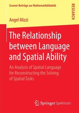 Abbildung von Mizzi | The Relationship between Language and Spatial Ability | 1. Auflage | 2017 | beck-shop.de