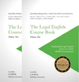 Abbildung von Bollag / Wyss | The Legal English Course Book | 1. Auflage | 2018 | beck-shop.de