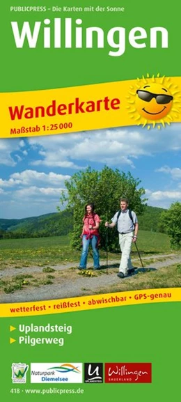 Abbildung von Willingen / Uplandsteig 1:25 000 | 8. Auflage | 2017 | beck-shop.de