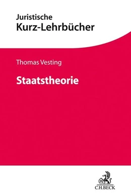 Abbildung von Vesting | Staatstheorie | 1. Auflage | 2018 | beck-shop.de