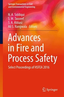 Abbildung von Siddiqui / Tauseef | Advances in Fire and Process Safety | 1. Auflage | 2018 | beck-shop.de