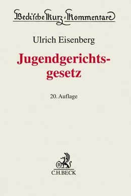 Abbildung von Eisenberg | Jugendgerichtsgesetz: JGG | 20. Auflage | 2018 | Band 48 | beck-shop.de