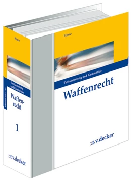 Abbildung von Hinze | Waffenrecht - ohne Aktualisierungsservice | 1. Auflage | 2018 | beck-shop.de