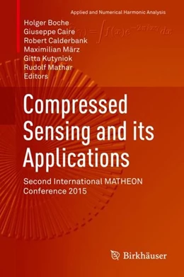 Abbildung von Boche / Caire | Compressed Sensing and its Applications | 1. Auflage | 2018 | beck-shop.de