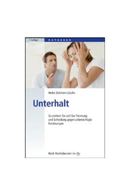 Abbildung von Dahmen-Lösche | Unterhalt | 1. Auflage | 2019 | 50685 | beck-shop.de