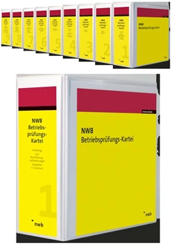 Abbildung von NWB Betriebsprüfungs-Kartei - ohne Aktualisierungsservice | 1. Auflage | 2018 | beck-shop.de