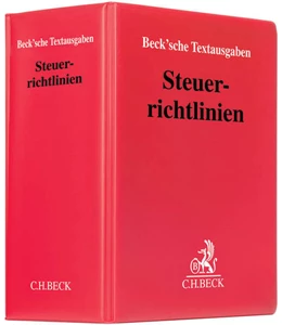 Abbildung von Steuerrichtlinien | 184. Auflage | 2022 | beck-shop.de