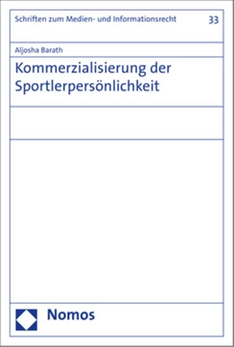 Abbildung von Barath | Kommerzialisierung der Sportlerpersönlichkeit | 1. Auflage | 2018 | beck-shop.de