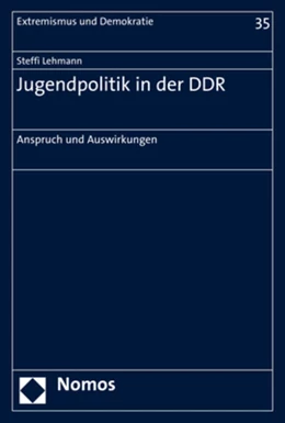 Abbildung von Lehmann | Jugendpolitik in der DDR | 1. Auflage | 2018 | beck-shop.de
