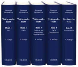 Abbildung von Immenga / Mestmäcker | Wettbewerbsrecht | 6. Auflage | | beck-shop.de