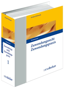 Abbildung von Krämer / Schmidt | Zuwendungsrecht - Zuwendungspraxis - ohne Aktualisierungsservice | 1. Auflage | 2018 | beck-shop.de