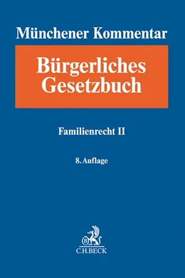 Abbildung von Münchener Kommentar zum Bürgerlichen Gesetzbuch: BGB, Band 10: Familienrecht II, §§ 1589-1921, SGB VIII | 8. Auflage | 2019 | beck-shop.de