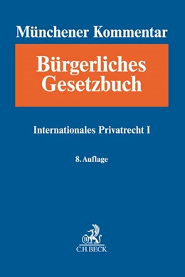 Abbildung von Münchener Kommentar zum Bürgerlichen Gesetzbuch: BGB, Band 12: Internationales Privatrecht I | 8. Auflage | 2020 | beck-shop.de