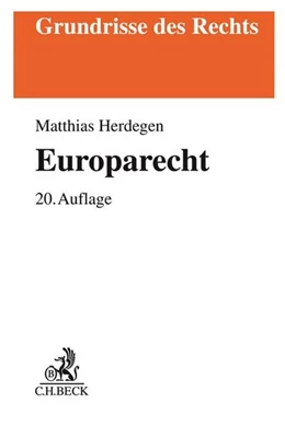 Abbildung von Herdegen | Europarecht | 20. Auflage | 2018 | beck-shop.de