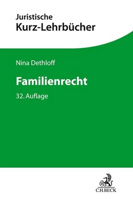 Abbildung von Dethloff | Familienrecht | 32. Auflage | 2018 | beck-shop.de
