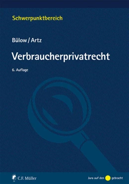 Abbildung von Bülow / Artz | Verbraucherprivatrecht | 6. Auflage | 2018 | beck-shop.de
