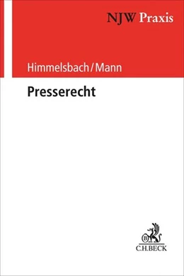 Abbildung von Himmelsbach / Mann
   
  | Presserecht | 1. Auflage | 2022 | Band 101 | beck-shop.de