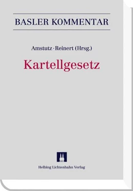 Abbildung von Amstutz / Reinert | Kartellgesetz: KG | 1. Auflage | 2010 | beck-shop.de