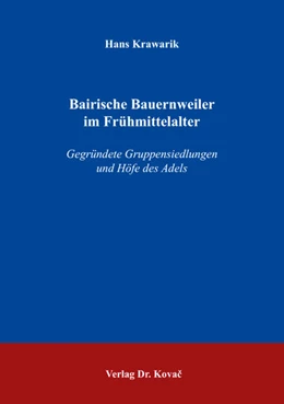 Abbildung von Krawarik | Bairische Bauernweiler im Frühmittelalter | 1. Auflage | 2018 | 37 | beck-shop.de
