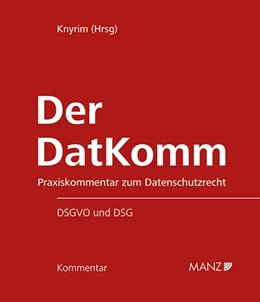 Abbildung von Knyrim (Hrsg.) | Der DaKomm | 1. Auflage | 2018 | beck-shop.de