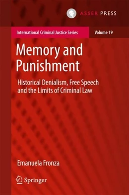 Abbildung von Fronza | Memory and Punishment | 1. Auflage | 2018 | beck-shop.de