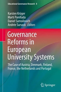 Abbildung von Krüger / Parellada | Governance Reforms in European University Systems | 1. Auflage | 2018 | beck-shop.de