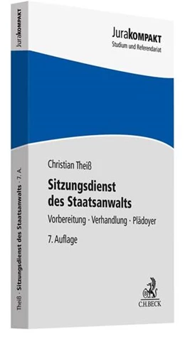 Abbildung von Theiß | Sitzungsdienst des Staatsanwalts | 7. Auflage | 2018 | beck-shop.de