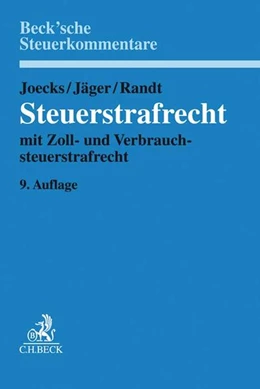 Abbildung von Joecks / Jäger | Steuerstrafrecht | 9. Auflage | 2023 | beck-shop.de