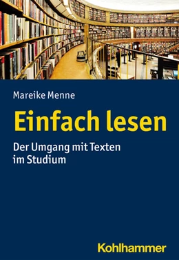 Abbildung von Menne | Wissenschaftlich lesen können | 1. Auflage | 2021 | beck-shop.de