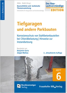 Abbildung von Zöller | Tiefgaragen und andere Parkbauten | 2. Auflage | 2018 | beck-shop.de