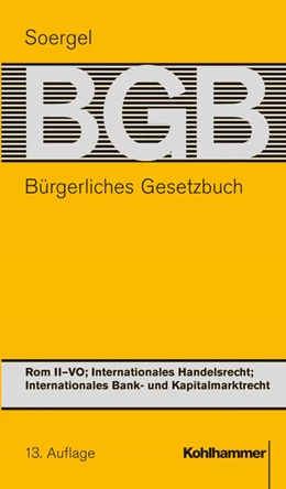Abbildung von Pfeiffer (Hrsg.) | Bürgerliches Gesetzbuch mit Einführungsgesetz und Nebengesetzen (BGB) | 13. Auflage | 2019 | Bd 27/1 | beck-shop.de