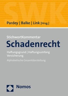 Abbildung von Link / Balke | Schadenrecht | 1. Auflage | 2022 | beck-shop.de