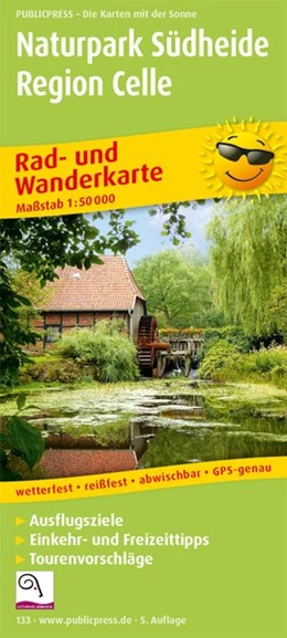 Abbildung von Naturpark Südheide - Region Celle 1:50 000 | 7. Auflage | 2020 | beck-shop.de