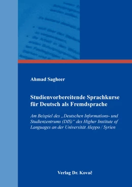 Abbildung von Sagheer | Studienvorbereitende Sprachkurse für Deutsch als Fremdsprache | 1. Auflage | 2018 | 44 | beck-shop.de