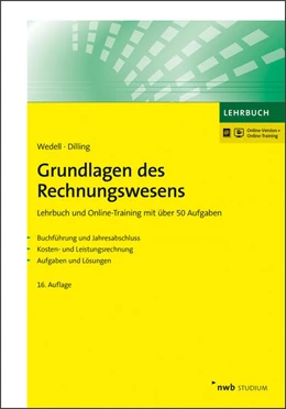 Abbildung von Wedell / Dilling | Grundlagen des Rechnungswesens | 16. Auflage | 2018 | beck-shop.de